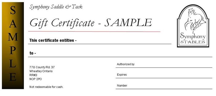 Gift Certificate